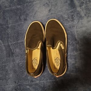 Vans black women's 7.5 shoes